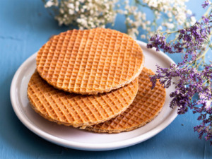 Dutch waffle cookies