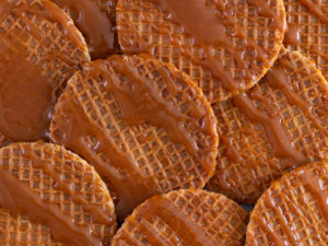 The Stroopwafel is an original Dutch waffle cookie with syrup