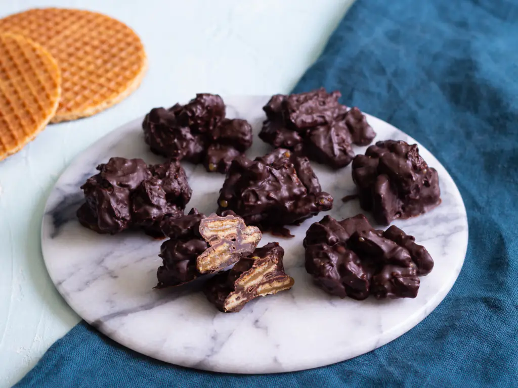 Stroopwafel Cluster Rocks
