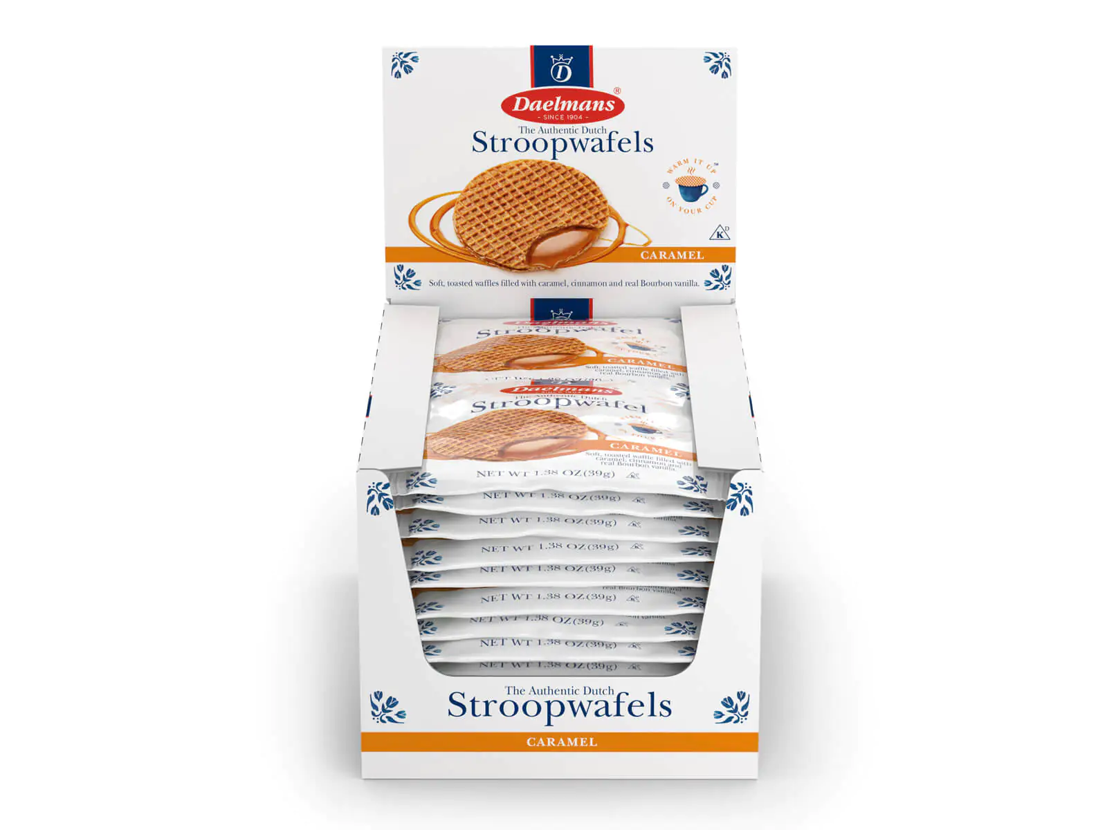 Daelmans Caramel Stroopwafels - 24x1 individually wrapped