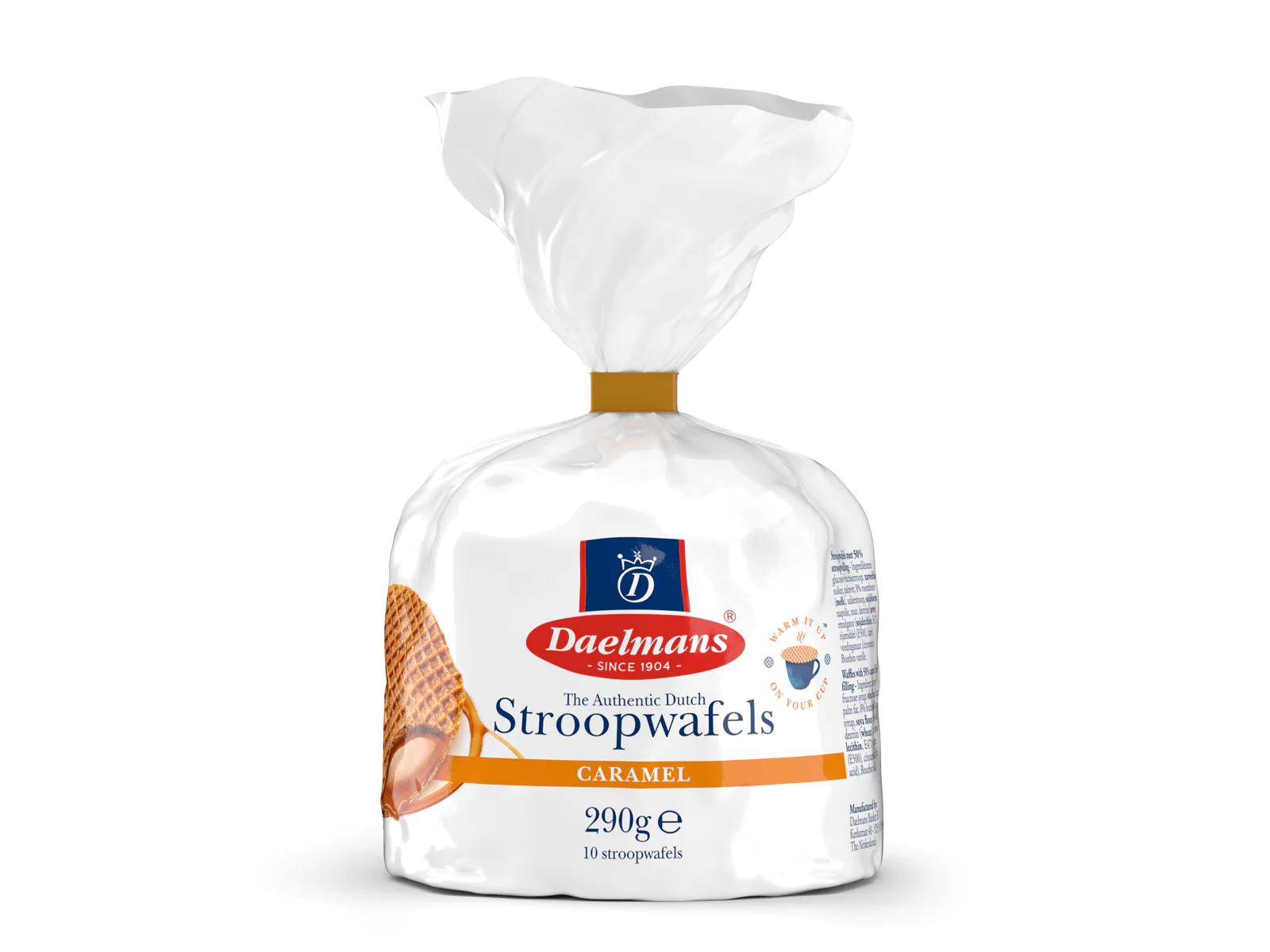 Daelmans Stroopwafels im Clipbeutel