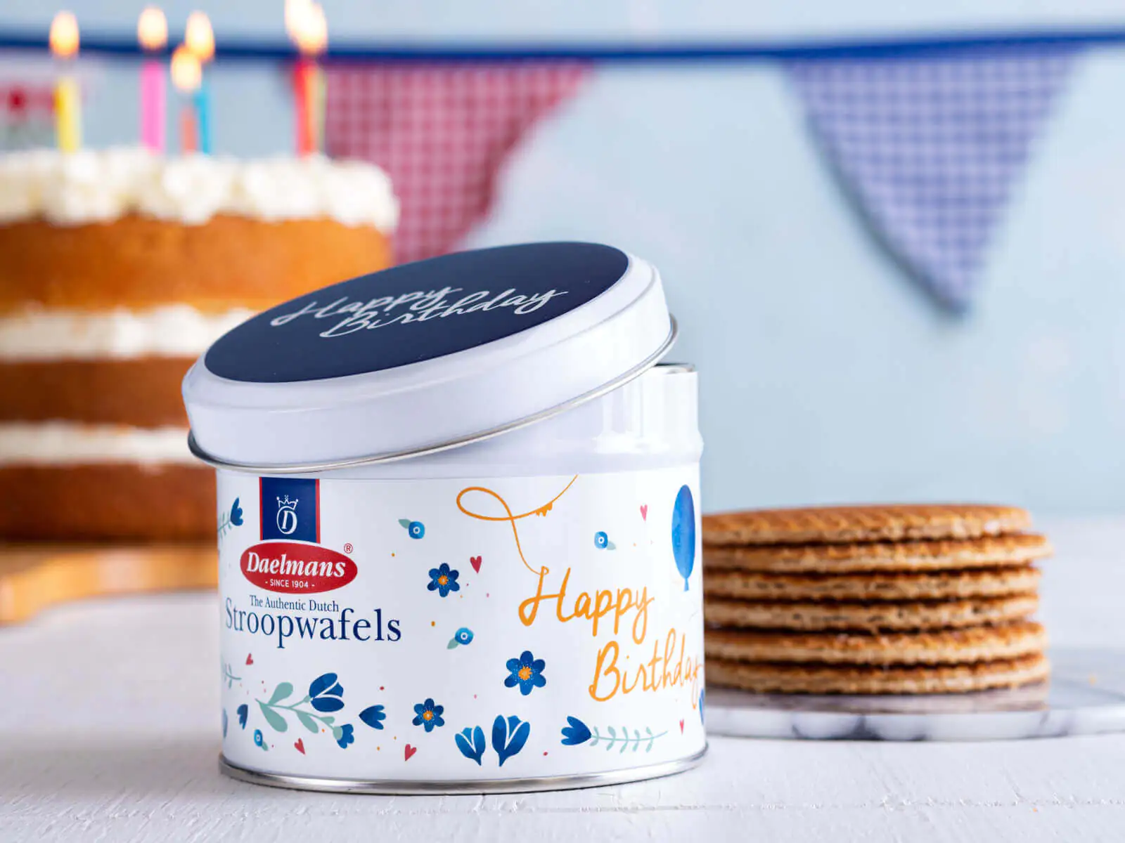 Gestalte deine eigene Stroopwafeldose und überrasche jemanden mit etwas richtig Leckerem.