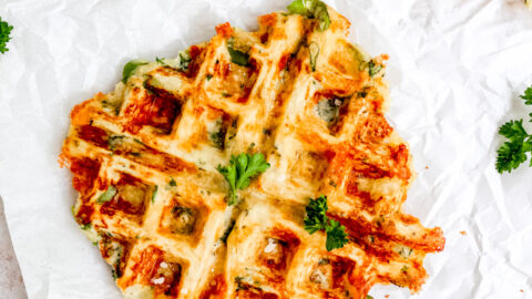 Aardappelwafels - hartige wafels
