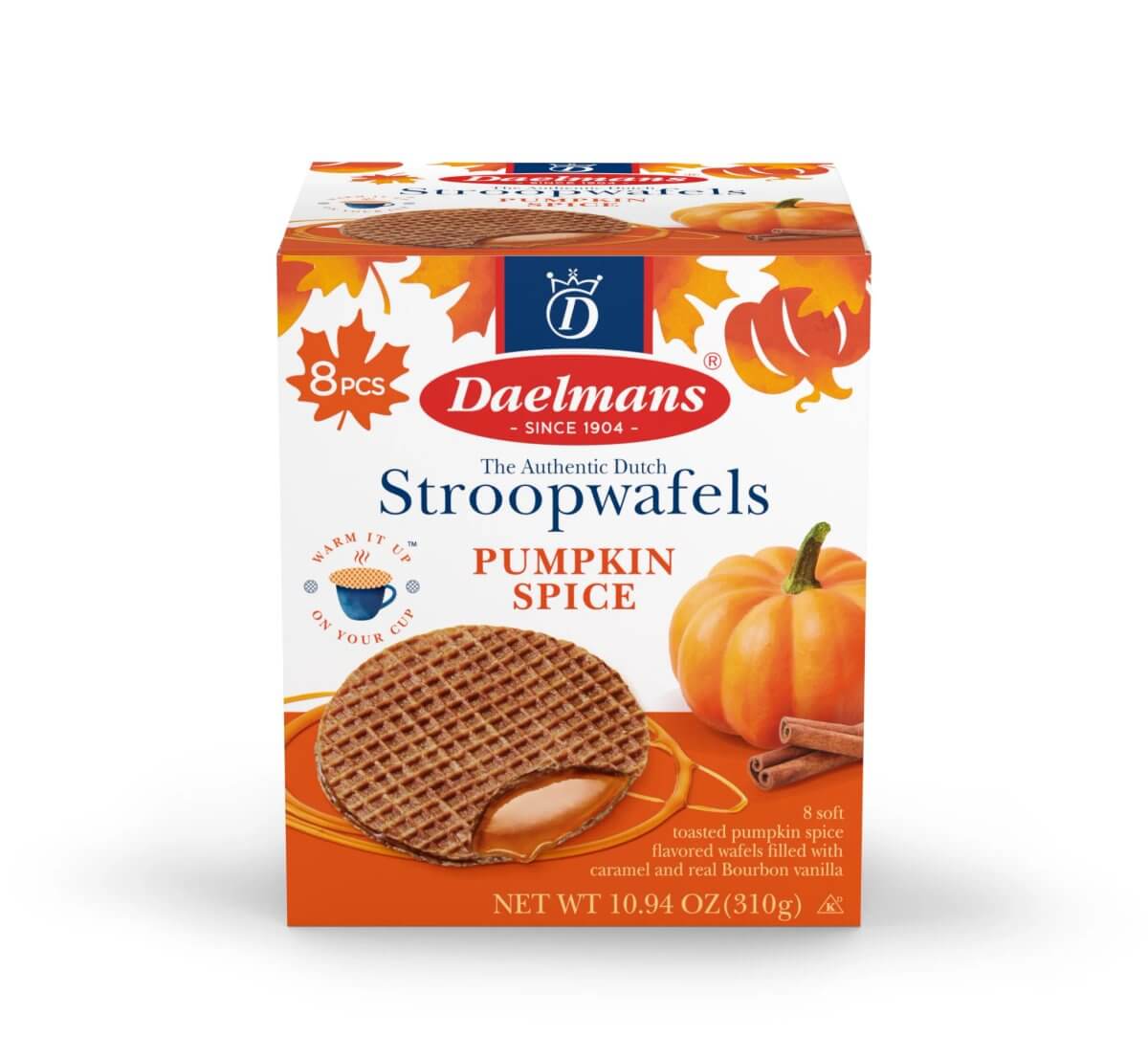 Daelmans Stroopwafels Pumpkin Spice