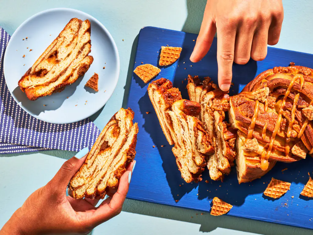 Stroopwafel bread