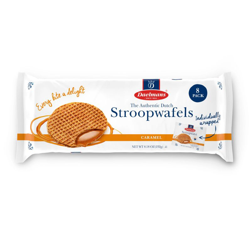 Daelmans Stroopwafels Caramel Snackpack - individually wrapped
