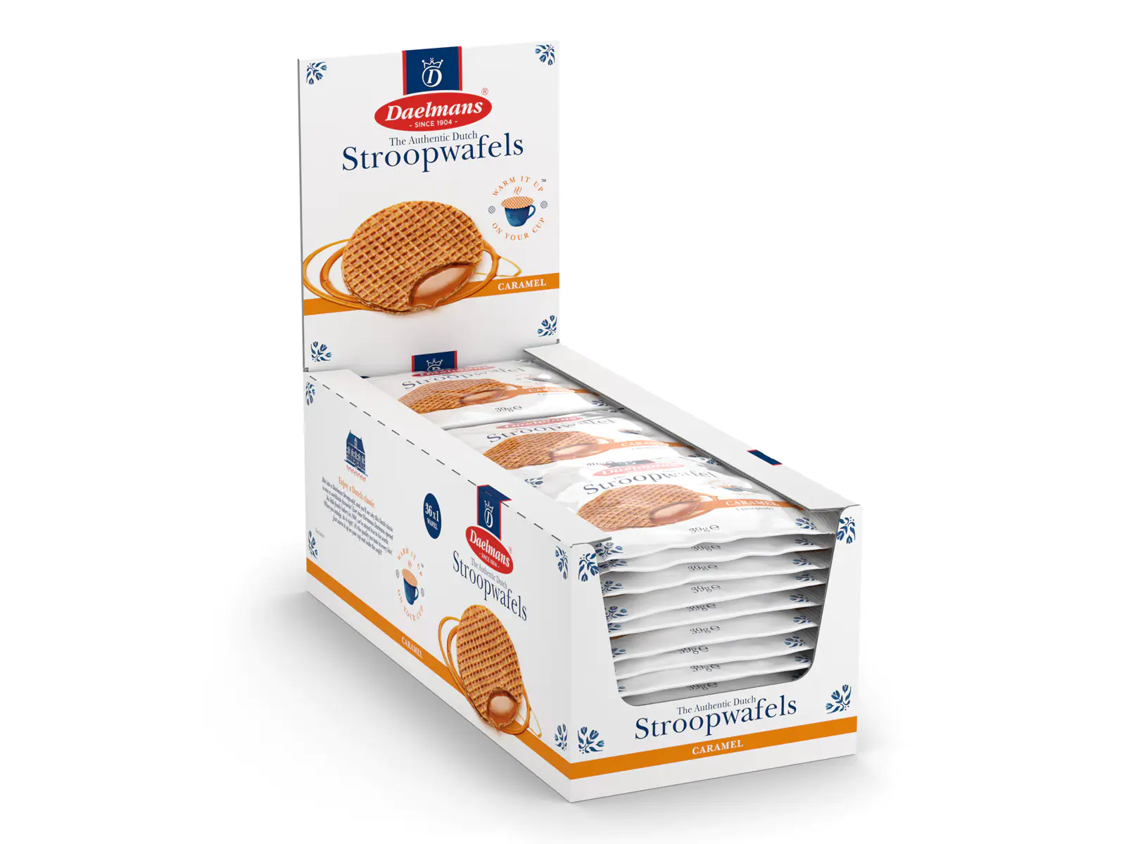 Daelmans Karamell Stroopwafels – 36x1 einzelpacks